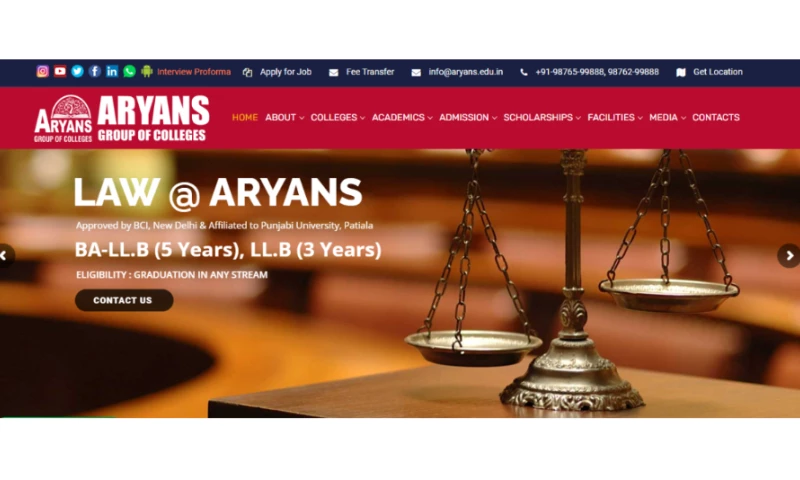 Entiersoft - Aryan Group of Colleges