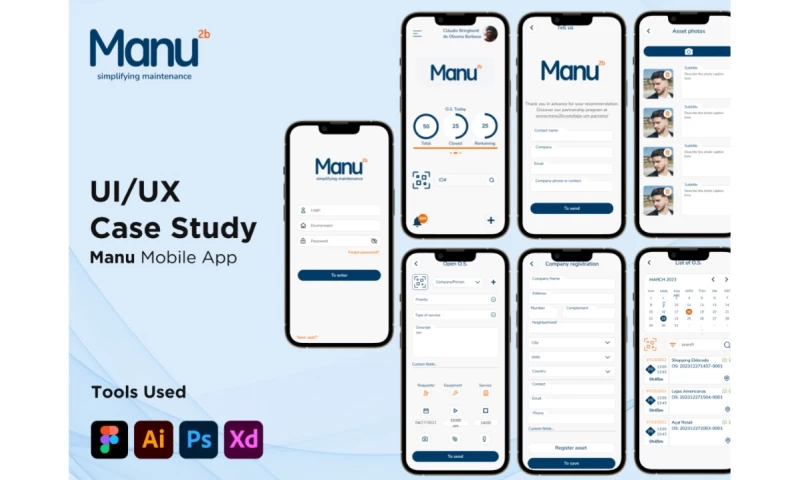 Inventcolabs Software - The Manu Mobile App