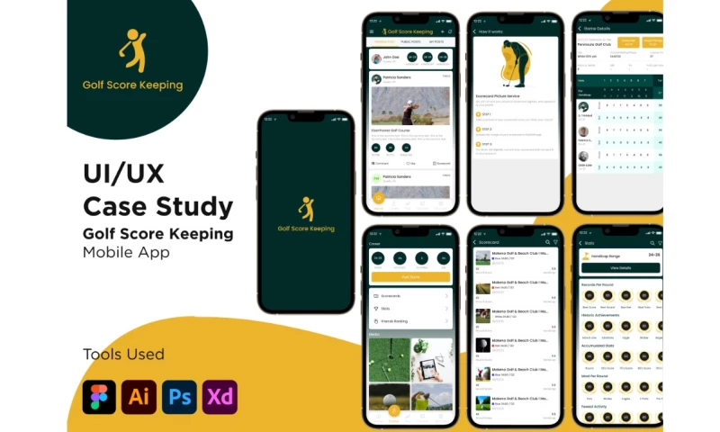 Inventcolabs Software - Golf Score Keeping Mobile App