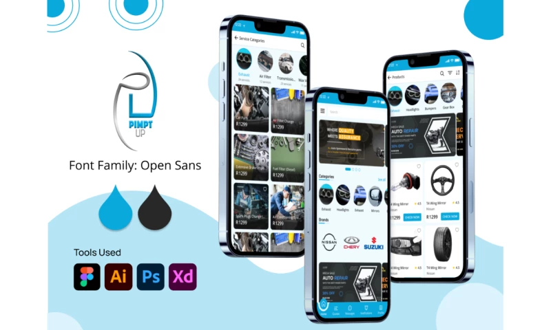 Inventcolabs Software - Auto Car Parts App and Designs