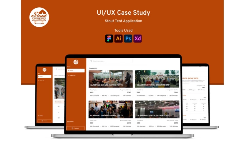 Inventcolabs Software - Tent Finder App