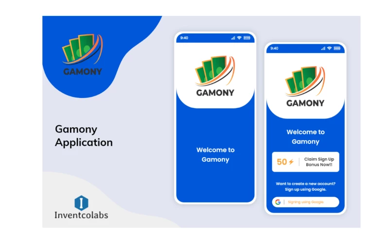 Inventcolabs Software - Gamony -Rewards, Loyalty & Gift cards App