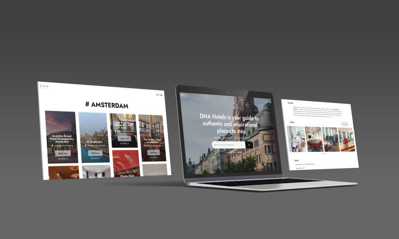 Pixoyo - DNA Hotels Website