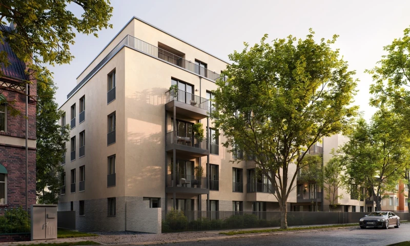Render Vision - Exterior Visualization of Berlin Pankow - a New Residential Complex in the Heart of Berlin