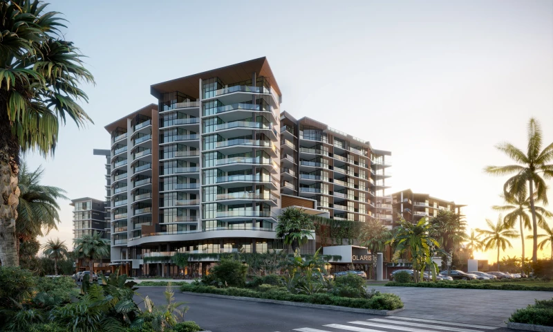 Render Vision - Exterior visualization of an integrated-use building