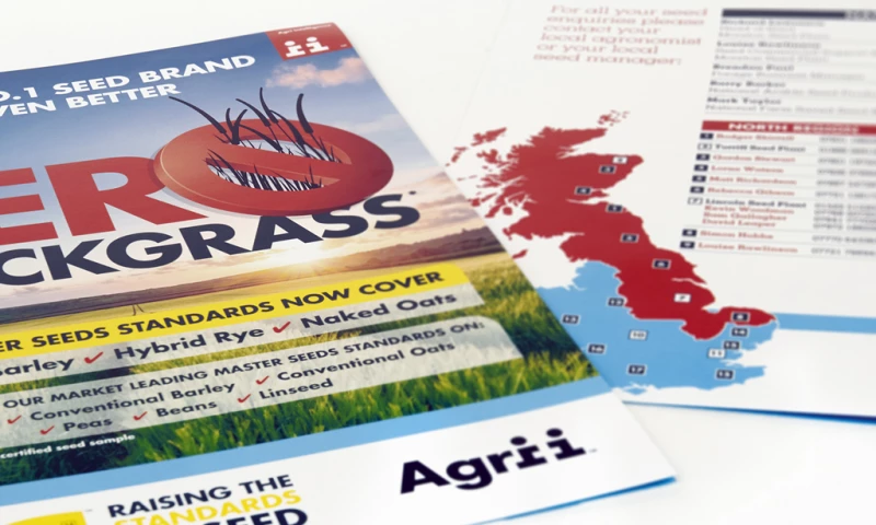 The Finishing Post Design & Marketing Consultants Ltd - Agrii Master Seeds Advertising campaign