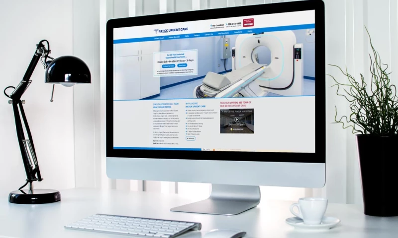 PearTree Design - Norwood, Natick, North Attleboro Urgent Care Websites, Brochures and more