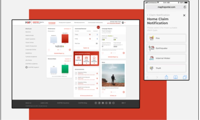 MAPFRE Agency Portal - Enhancing the insurance agent experience