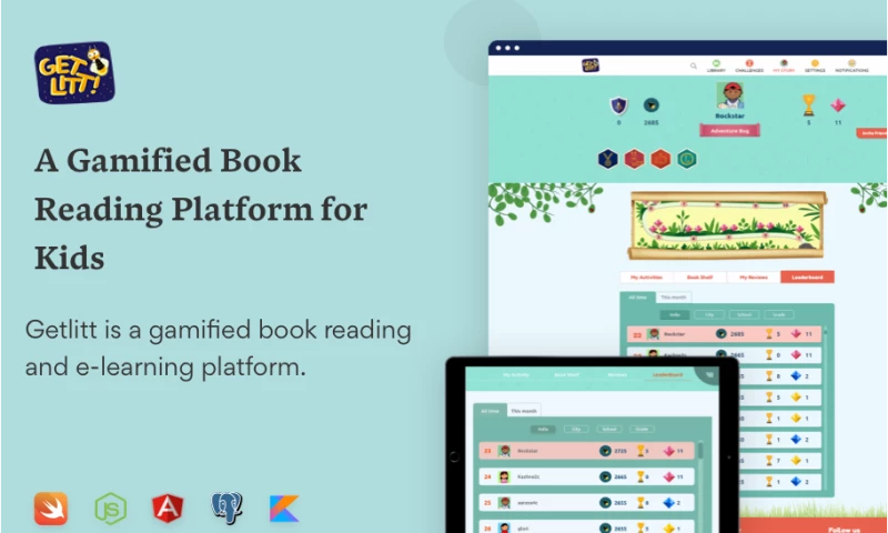 GetLitt - EdTech : A Gamified Book Reading Platform for Kids