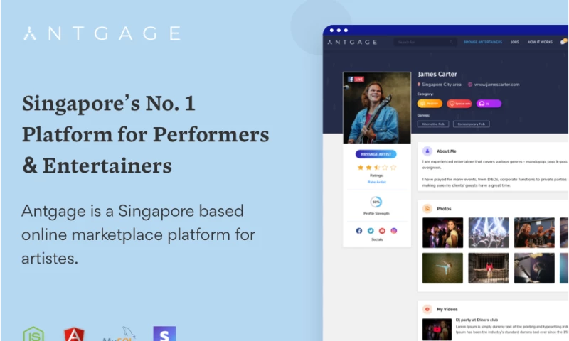 Marketplace : Singapores no. 1 platform for artistes