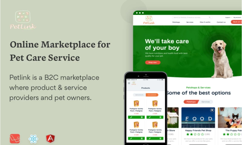 Techuz - Online Marketplace for Pet Care Service