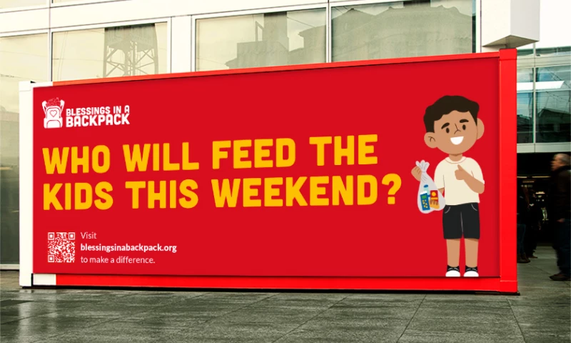 Blessings In A Backpack | Red Robin Burgers