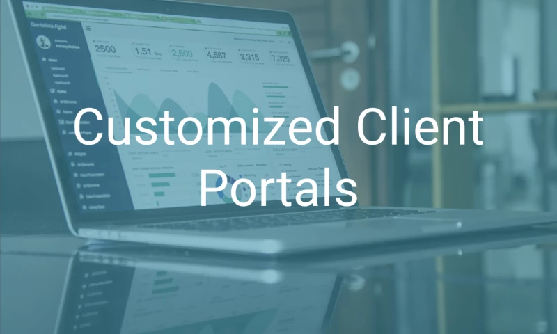 Strong CRM - Customized Client Portal