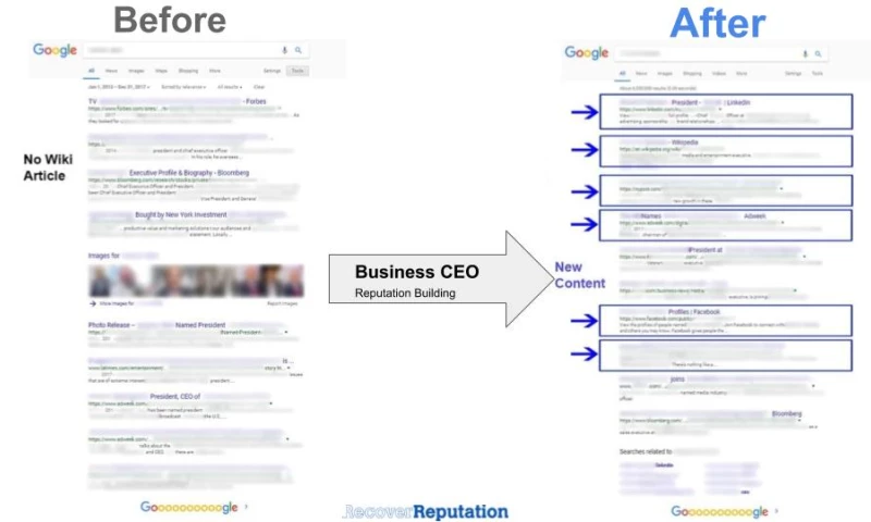 Online Reputation Management for CEOs