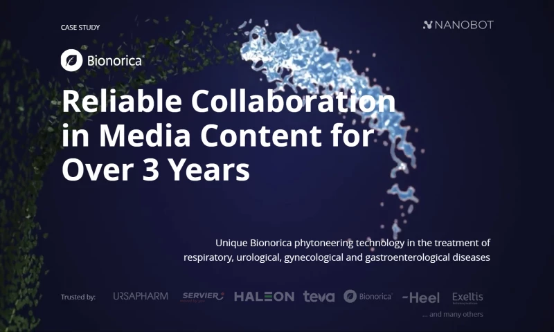 Nanobot Medical - Bionorica. Reliable Collaboration in Media Content for Over 3 Years