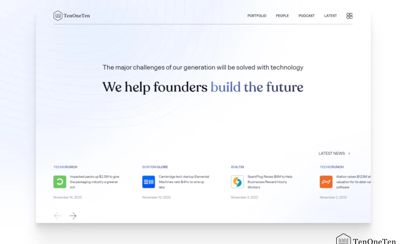 Tenoneten Website Design and Webflow Development