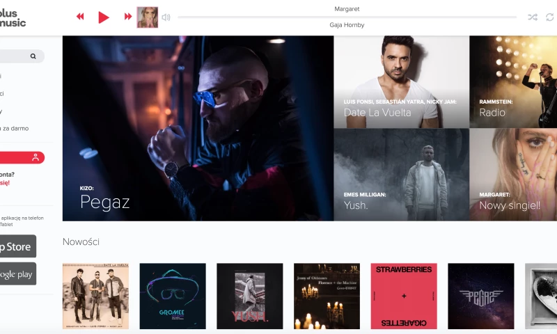 Plus Music - music platform