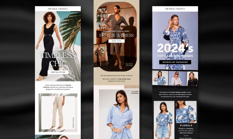 Email Design for Fashion and Apparel Brand