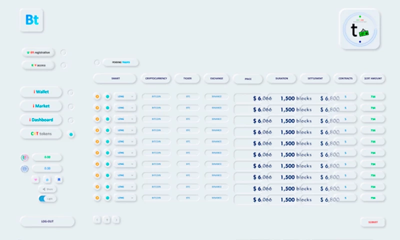 Crypton & Studio - PORTFOLIO MANAGEMENT APP / CRYPTOKEN