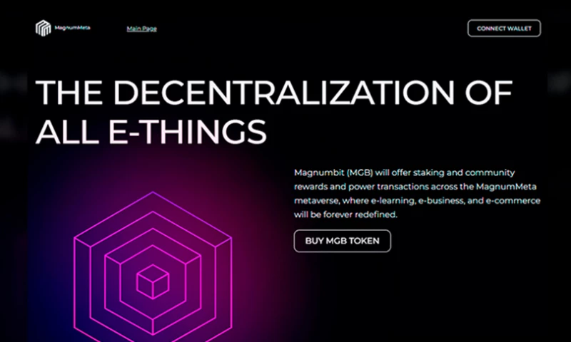 Crypton & Studio - GOVERNANCE TOKEN SALE METAVERSE PAGE / MAGNUM META