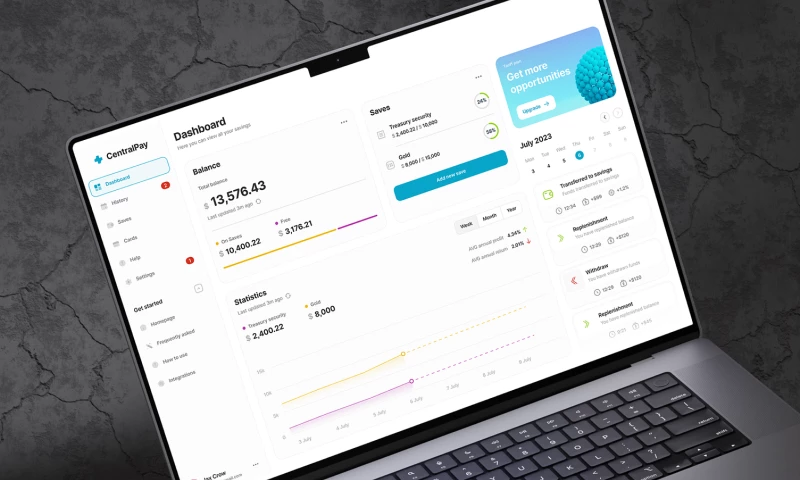 Phenomenon Studio - CentralPay - CBDC Savings Management platform