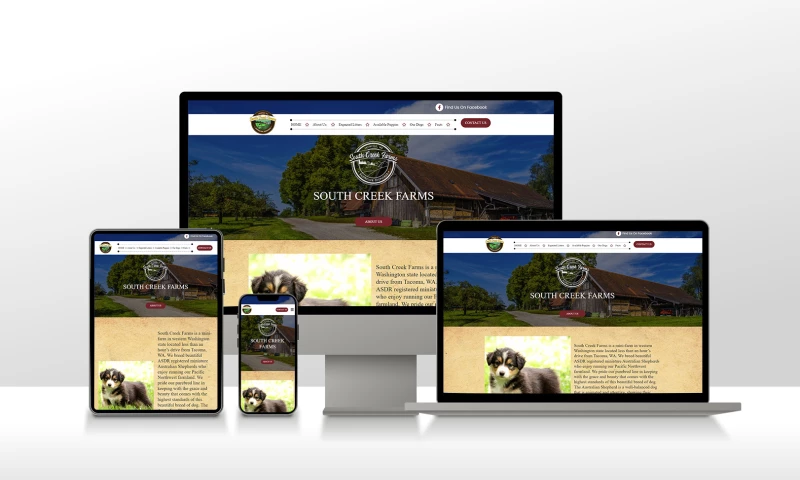 Screenlink Technologies - Farm Website