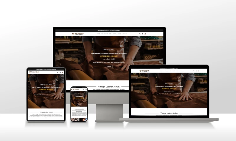 Screenlink Technologies - Vintage Leather Company