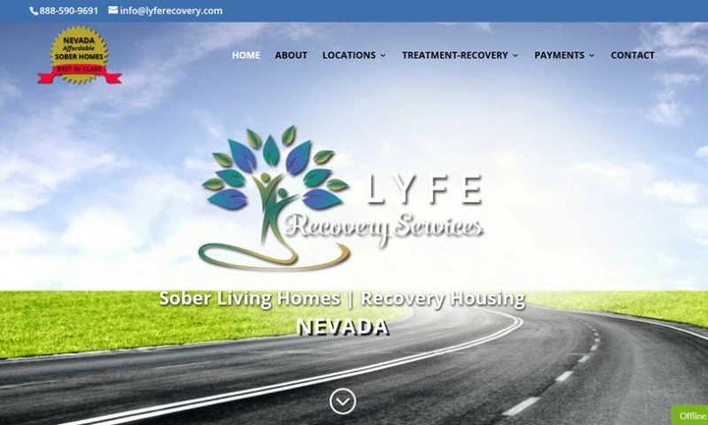 Addiction Web Marketing Pros - LYFE Recovery (Design & SEO/SEM)
