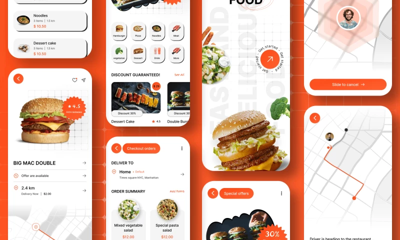 FlutterTop - TastyTracks: Delivering Deliciousness to Your Doorstep!