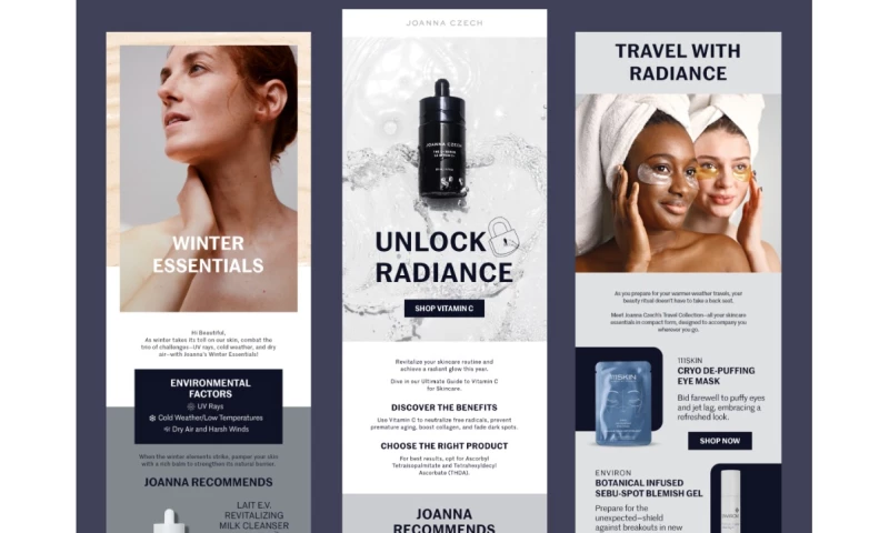 Flowium - Email Design for Beauty Brand