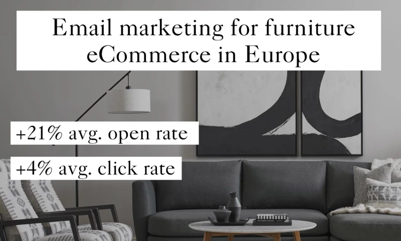 Email marketing for furniture stores in Europe