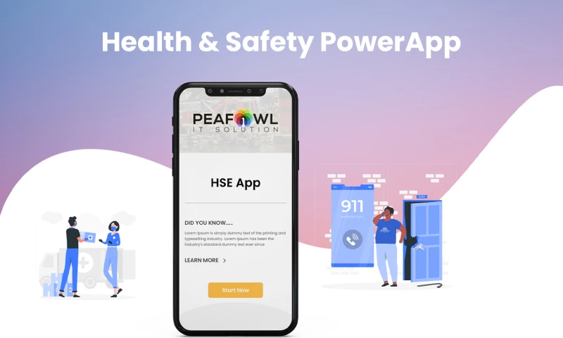 Peafowl IT Solution - Health & Safety PowerApp