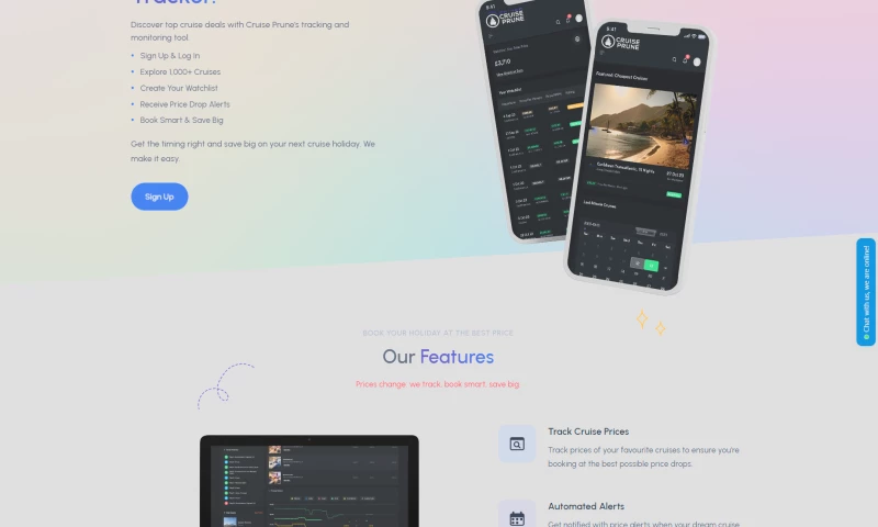 SEO Moves - Cruise Prune Price Tracking