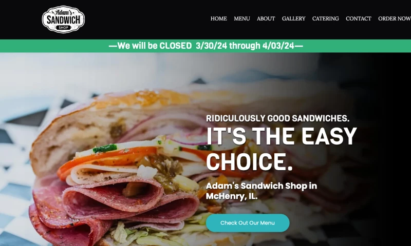 Adam's Sandwich Shop