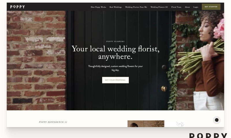 Poppy Flowers | Webflow Development