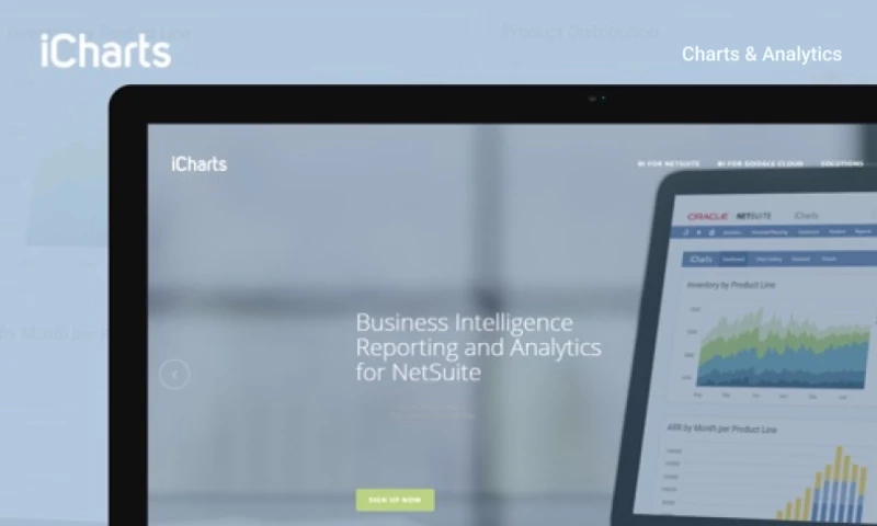 UI & Data Visualization Implementation for iCharts