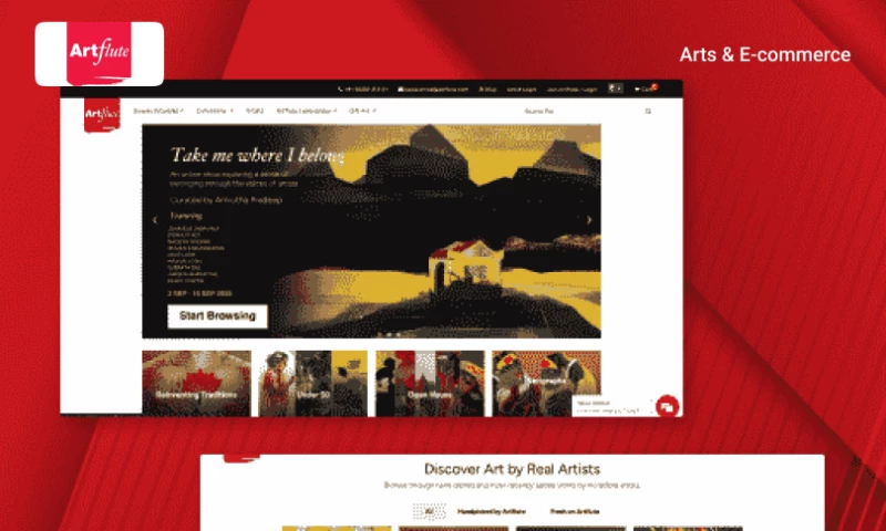 Empowering Art Enthusiasts - Artflute's Journey