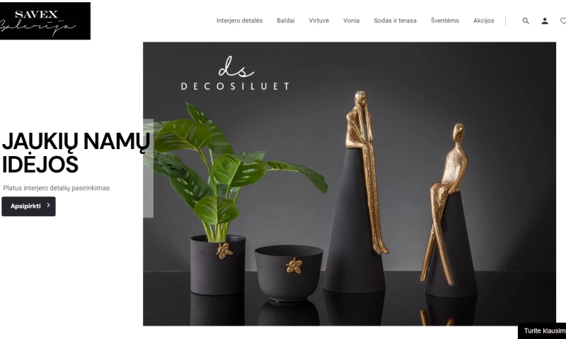 Navus - E-shop for interior design products