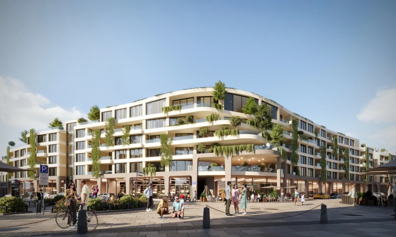 Render Vision - Exterior Visualization of the Residential Building in Aschaffenburg, Germany