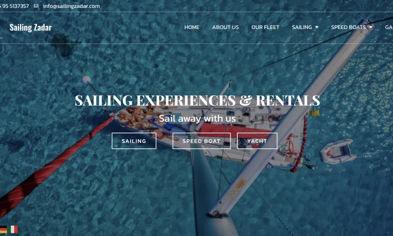 Insertioweb - Boat rental website