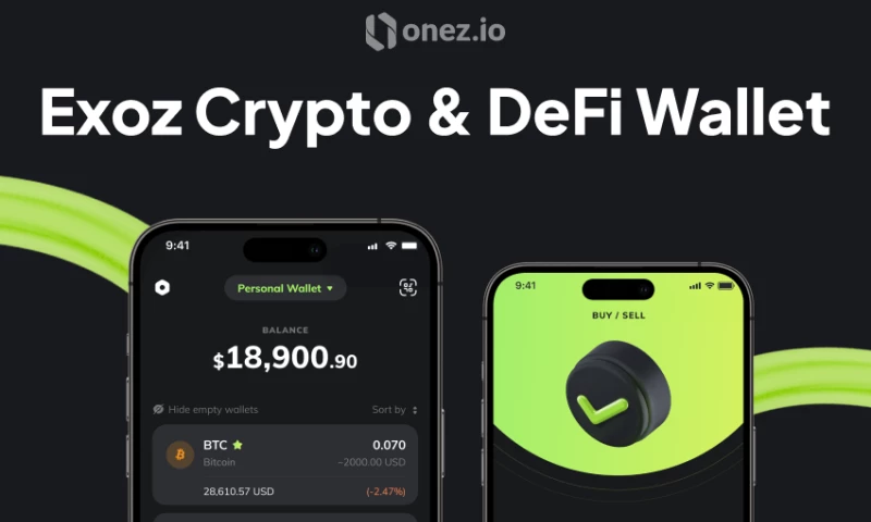 Exoz Crypto & DeFi Wallet