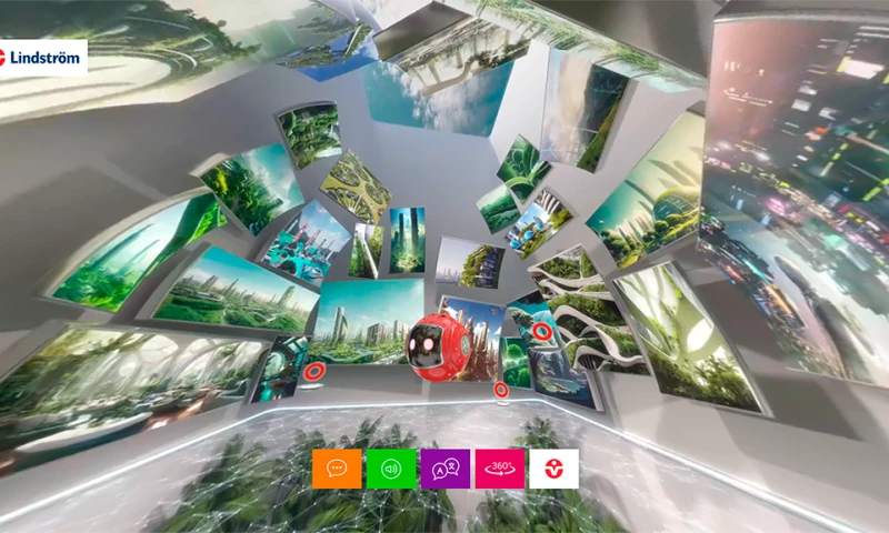 Stereoscape - Dream Room, A virtual world about sustainability