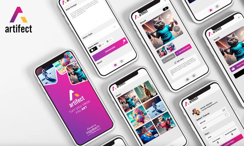 Mobile App Design - AI