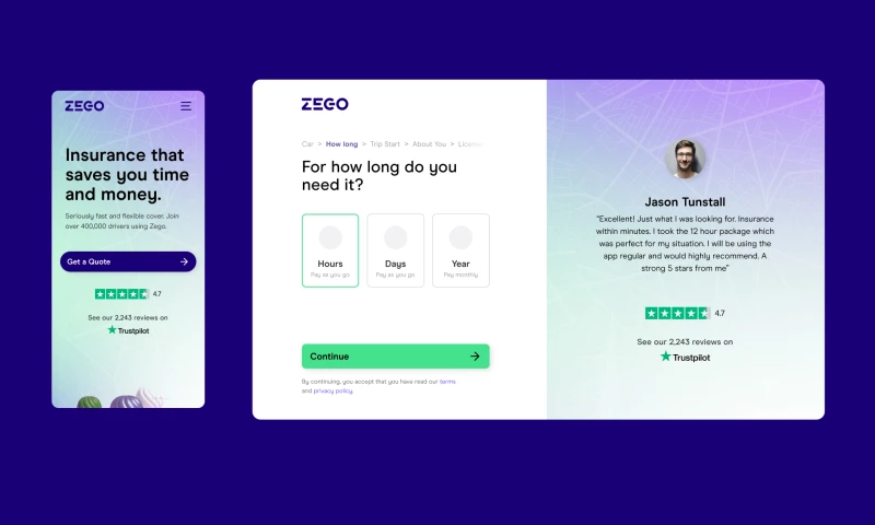 Darkside - Zego Website