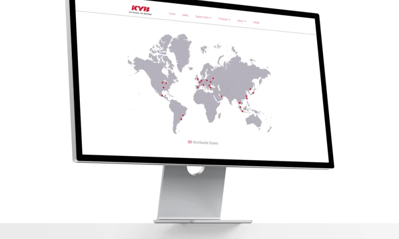 Multilingual Website - KYB Europe