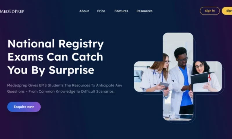 E-learning platform development for a US-based EMS course provider