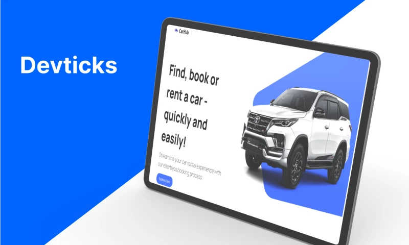 Devticks - Modern Next.js application