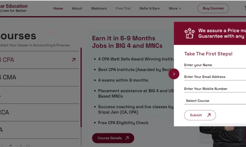 The Adroit - Website for Education Portal on React JS & Node JS