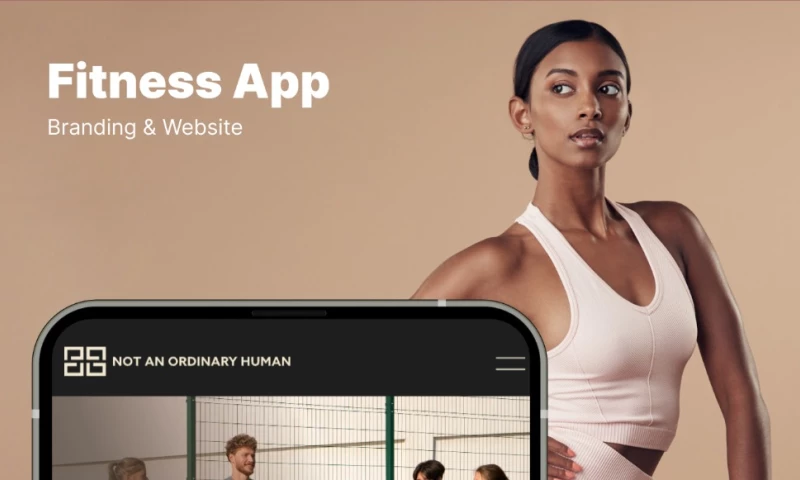 Fitness App - Web Design