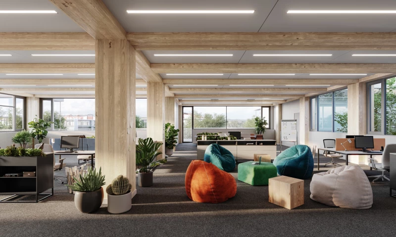 Render Vision - 3D Renderings of Brainergy Hub - Innovation in Jülich